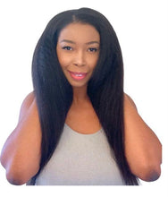 Load image into Gallery viewer, kinky straight hair wig
